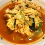 餃子の王将 - 豚辛ラーメン（748円）