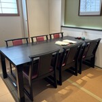 蕎麦 やすたけ - 案内された席