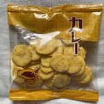 えびせんべいの里 - ちび丸・カレー(大袋入り)    ¥700