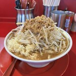 IEKEI KANSAI 王道家直系 我道家 - 我二郎　ヤサイニンニク普通、脂多め