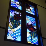 Manpei Hotel - .....阿爾卑斯館的樓梯彩繪玻璃.....