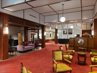 Manpei Hotel - .....Lobby from the Front Desk.....