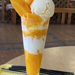 雪みるく - 思う存分、マンゴーを楽しめるぅ