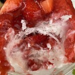 雪みるく - 中からも♡いちご〜