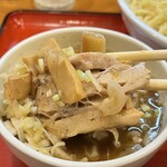 めん和正 - ✅つけ麺中盛り(1.5玉)¥950
      　※今回も定番の『ネギ多め』も申告❣️