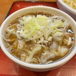 めん和正 - ✅つけ麺中盛り(1.5玉)¥950
      　※今回も定番の『ネギ多め』も申告❣️