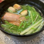 くるくる寿し - えびすまし汁