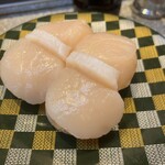 くるくる寿し - 活ホタテ