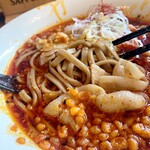 鶏料理 一石二鳥 - 炎の豚蕎麦（初級）