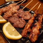 本格炭火焼き居酒屋 鶏爛漫 - ☆焼き物３種盛り(*^。^*)☆