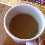 カリーゾーン - Cランチセット￥900　スープ