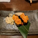 地酒と道産食材 一笑 - 寿司　ウニ