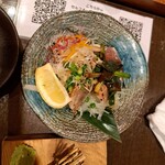 地酒と道産食材 一笑 本店 - 鰹のタタキ