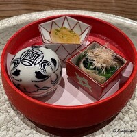 日本料理 とくを - 先付三種