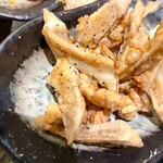 立ち呑み モルガン - やげん軟骨唐揚げ（美味いんです）