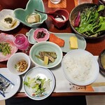 そば庵しづか亭 - 朝食