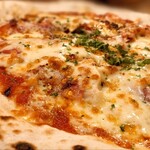 PEPE ROSSO - ピッツァ・ディアボラ(辛口) (M) (1380円)