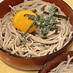 加辺屋 - 三色蕎麦（卵黄）