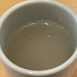 加辺屋 - 蕎麦湯