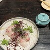 炭と蕎麦と釜めし はら田 - 真鯛のカルパッチョ仕立て