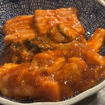 배고파  - アカセン、黒ミノ、コリコリ、シマチョウ