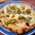 伊のおばんざい NICOICHI - ナポリ風(？)ピザ