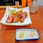 伊のおばんざい NICOICHI - 松阪ポークのグリル椎茸塩