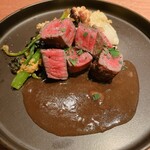 PESCA - 赤身肉のステーキ