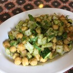 インド料理 パリワル - いつも美味しいチャナサラダ(¥540)