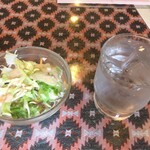 インド料理 パリワル - セットのサラダ