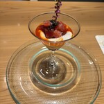 鳥取和牛専門店 大山 - マグロ、とろろ丼の具のようなもの⁇。