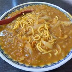 食堂ミサ 本店 - カレーラーメン