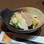 みよ田 - そば屋におまかせコース：鴨なべ、さぁ！食べよう！(2025年5月)