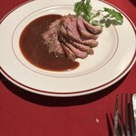 南欧料理　アンジュ - 鴨の黒胡椒ソース　