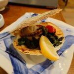 釜めし菜時記 さき亭 - 追加①帆立貝浜焼き900円