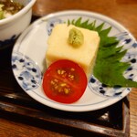 釜めし菜時記 さき亭 - もろこし豆腐アップ、美味しかった