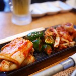 在市 - キムチ盛り合わせ