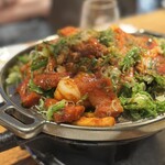 在市 月島本店 - 名物ごちゃまぜ焼き