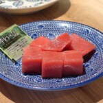 立ち呑み正屋 - まぐろぶつ切り