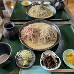 森の蕎麦かふぇ 九頭龍 - 二色もりと九頭龍そば