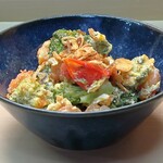 家庭料理 小川 - ブロッコリーえびトマト