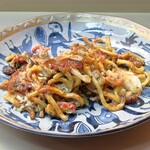 家庭料理 小川 - モダン焼き(半分)