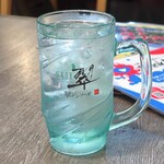 炭火焼 みや澤 - 翠ジンソーダ