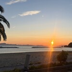風和里 - うってかわって、夕方の海