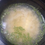 鮨よし - 味噌汁