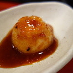 料理旅館 田事 - ポテト甘みそかけ、バターも使っていますので、かなり美味い♪