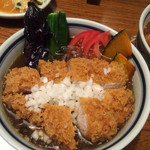 かつ吉 - 冷やしカレーカツ丼