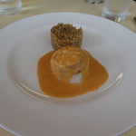 マ・フィーユ・サラサ - 真鯛のアメリケーヌソースとセップ茸のご飯