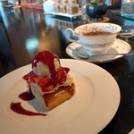 北野坂　kitanozakacoffee - イチゴケーキ