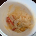 グレフル - 一口食べて、顆粒出汁感の他
カニカマの旨味感が
茶碗蒸しに出ているのを感じて美味しかった